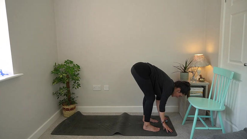 Accessible Cat-Cow & Sun salutation demo class